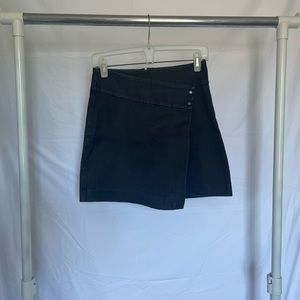 Black Jean Skirt